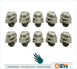 Space Knights Helmets Bits