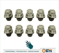 Space Knights Helmets (Classic Pattern) Bits