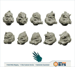 Space Knights Helmets (Empire Pattern) Bits
