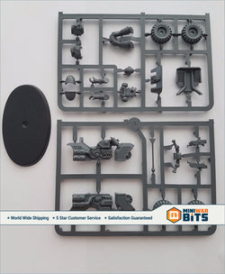 Space Marine Bike Bits W/ New Base