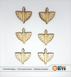 Space Marine Dark Angel Objective Marker Set Bits