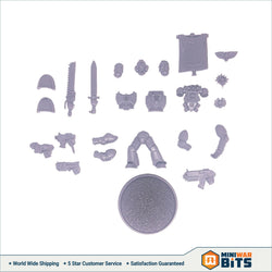 Space Marine Sergeant Single Figure Model Bits