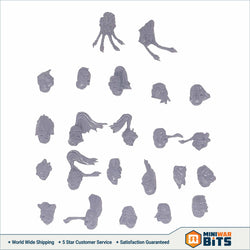 Space Wolves Head Bits