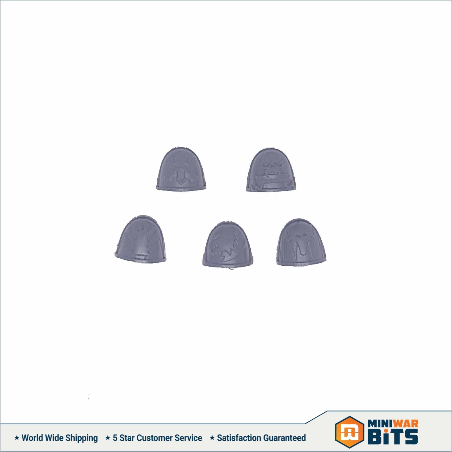 Shoulder Protection Bit Space Wolves Shoulder Pads Bits - MiniWar Bits