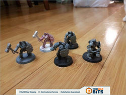 Stripped Space Marine Terminator Squad W/ Thunder Hammer - Warhammer 40K Bits
