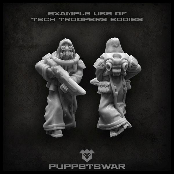 Tech Trooper Bodies - MiniWar Bits