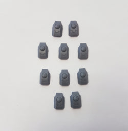 Tau Fire Warriors Breacher Shoulder Pad Bits