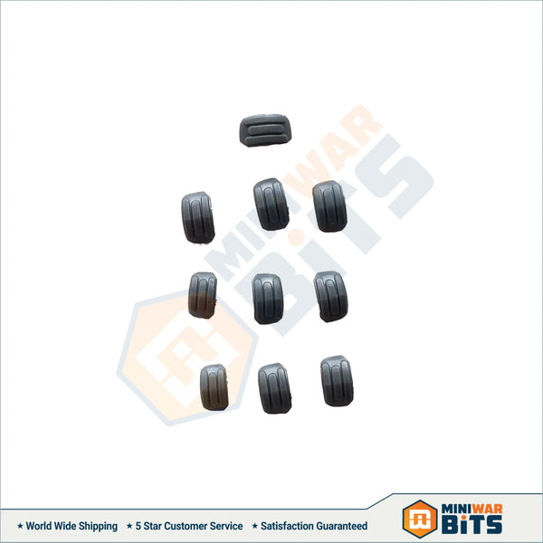 Shoulder Protection Bit Van Saar Gang Shoulder Pad Bits - MiniWar Bits