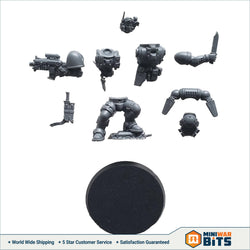 Vanguard Lieutenant In Phobos Armour Single Figure Bits