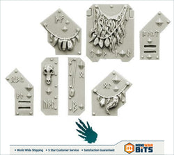 Wolves Knights Ornaments For Light Vehicles Bits