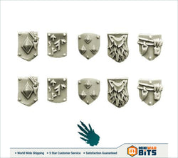 Wolves Knights Small Shoulder Shields Bits