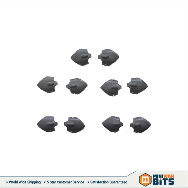 Wraithguard Hip Armor Pad Bits - MiniWar Bits