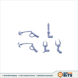 Wyches Assorted Close Combat Bits (X5) - Warhammer 40K Dark Eldar Drukhari